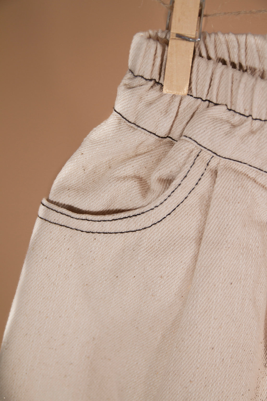 Wideleg Denim Hose - Osaka